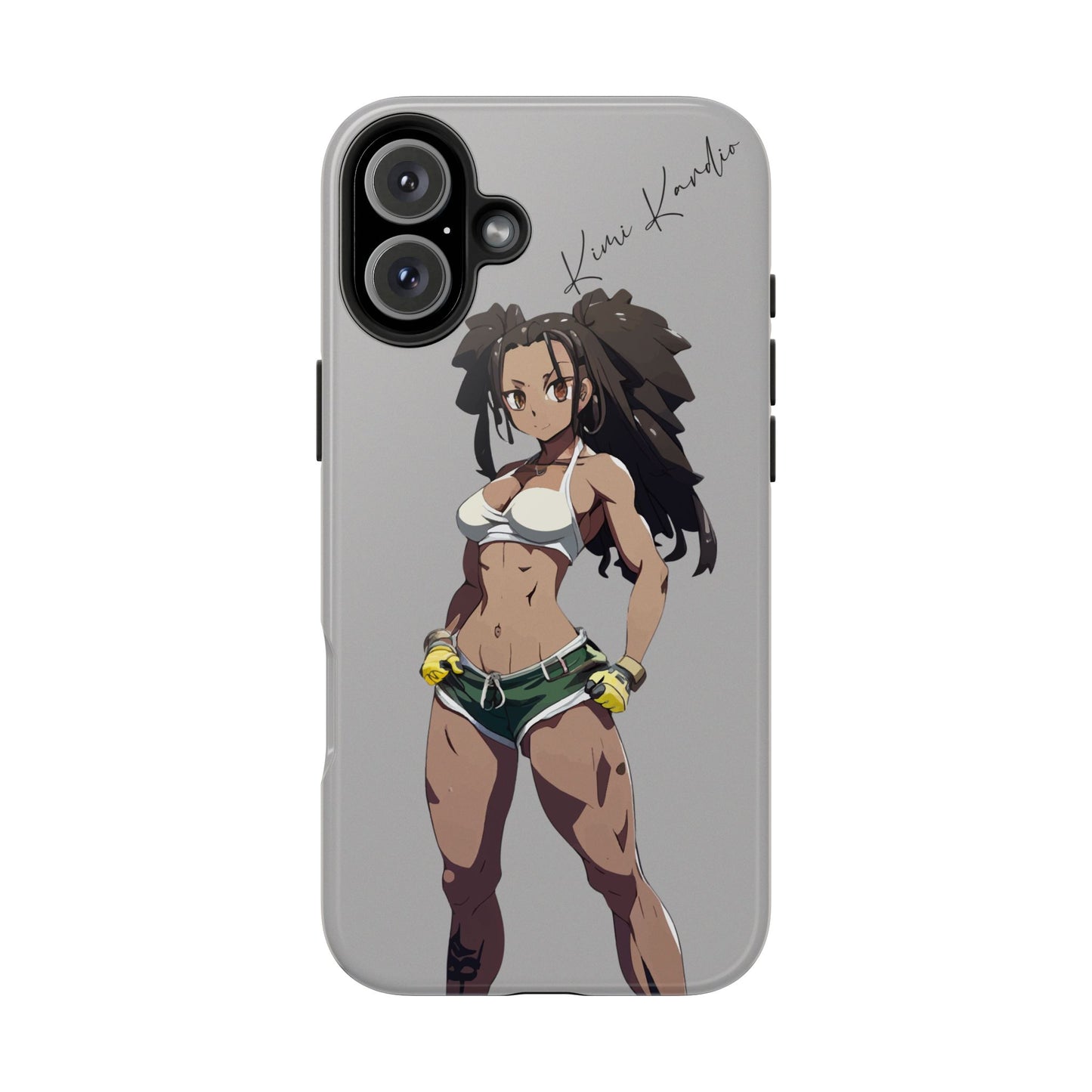 ANIME GYM BAE iPhone Case Featuring Gym Bae Kimi Kardio