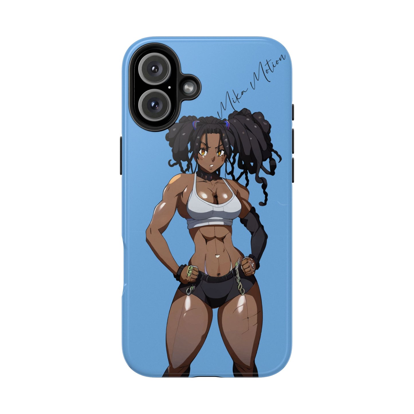Anime Gym Bae iPhone Case Featuring Gym Bae Mika Motion