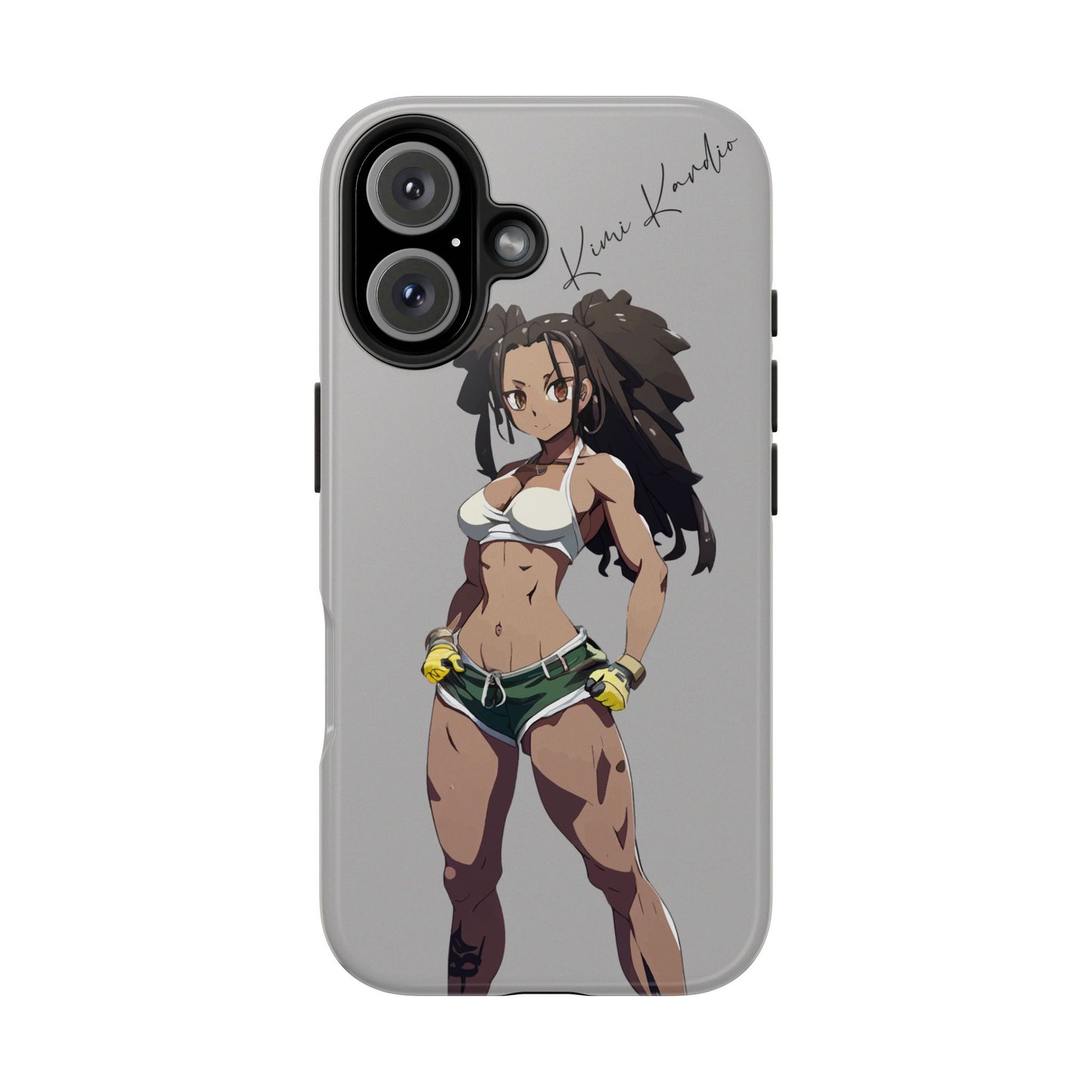 ANIME GYM BAE iPhone Case Featuring Gym Bae Kimi Kardio