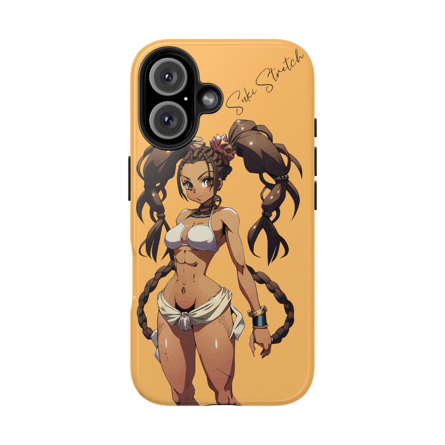 ANIME GYM BAE iPhone Case Featuring Gym Bae Suki Stretch