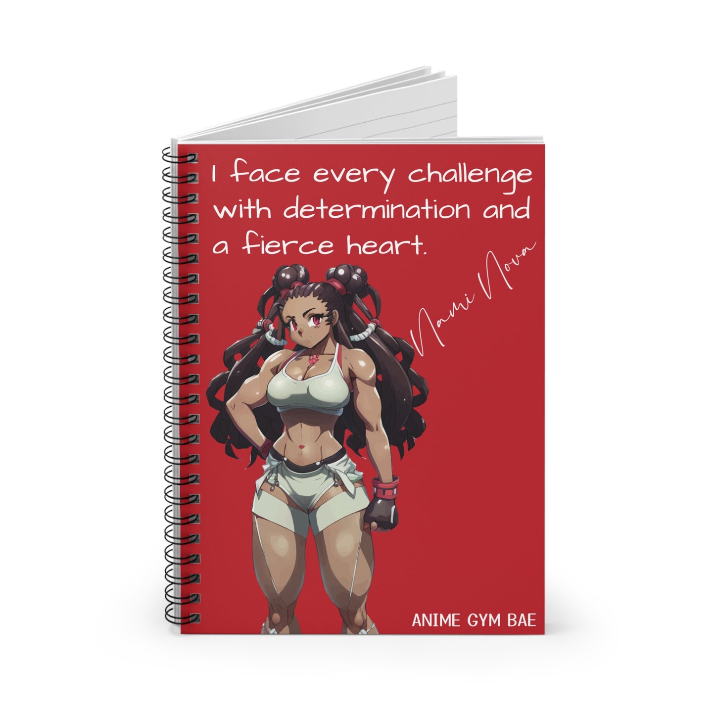 ANIME GYM BAE Spiral Notebook Ft. Gym Bae Nami Nova