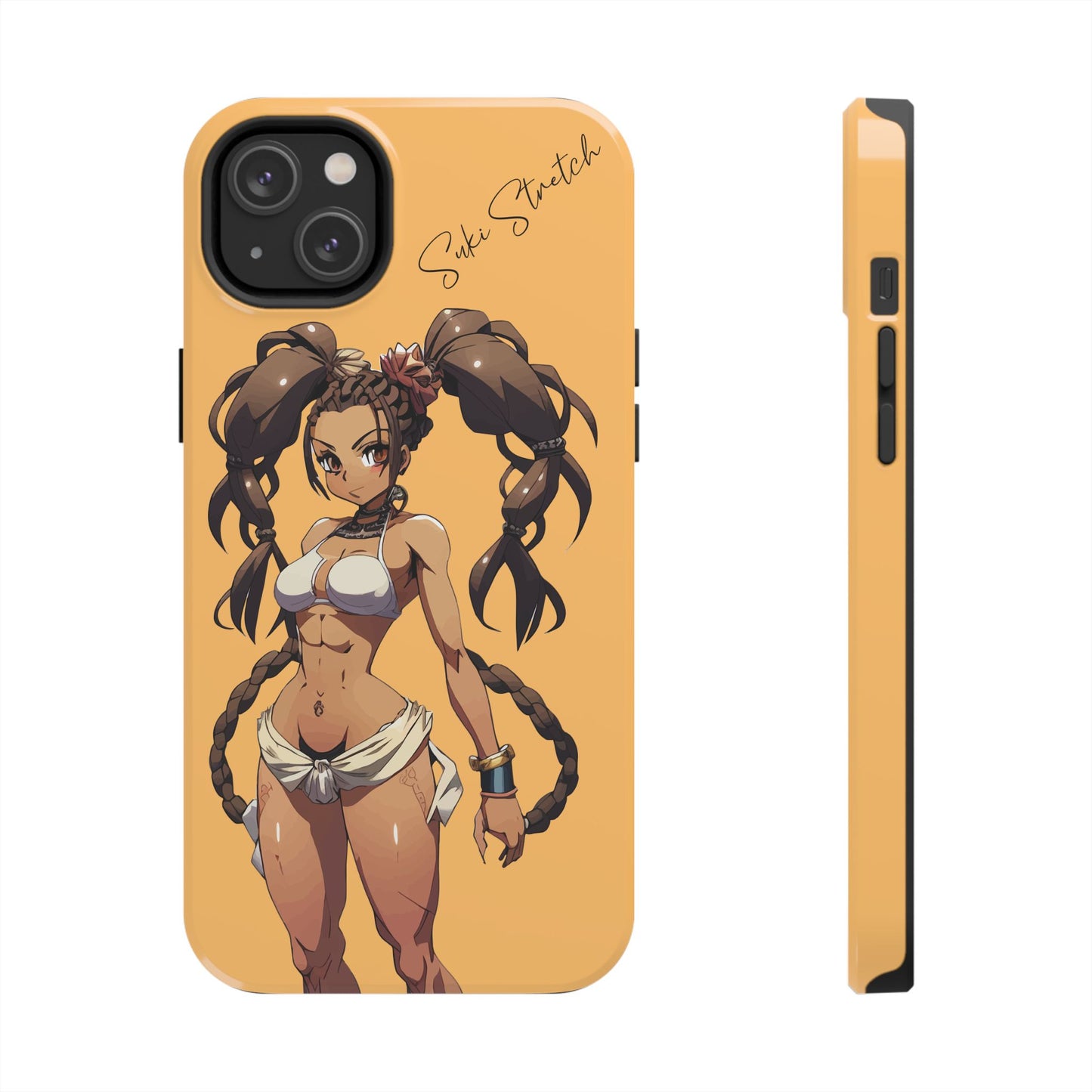 ANIME GYM BAE iPhone Case Featuring Gym Bae Suki Stretch