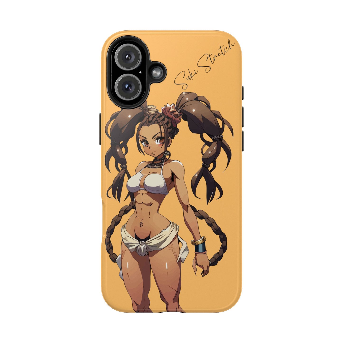 ANIME GYM BAE iPhone Case Featuring Gym Bae Suki Stretch