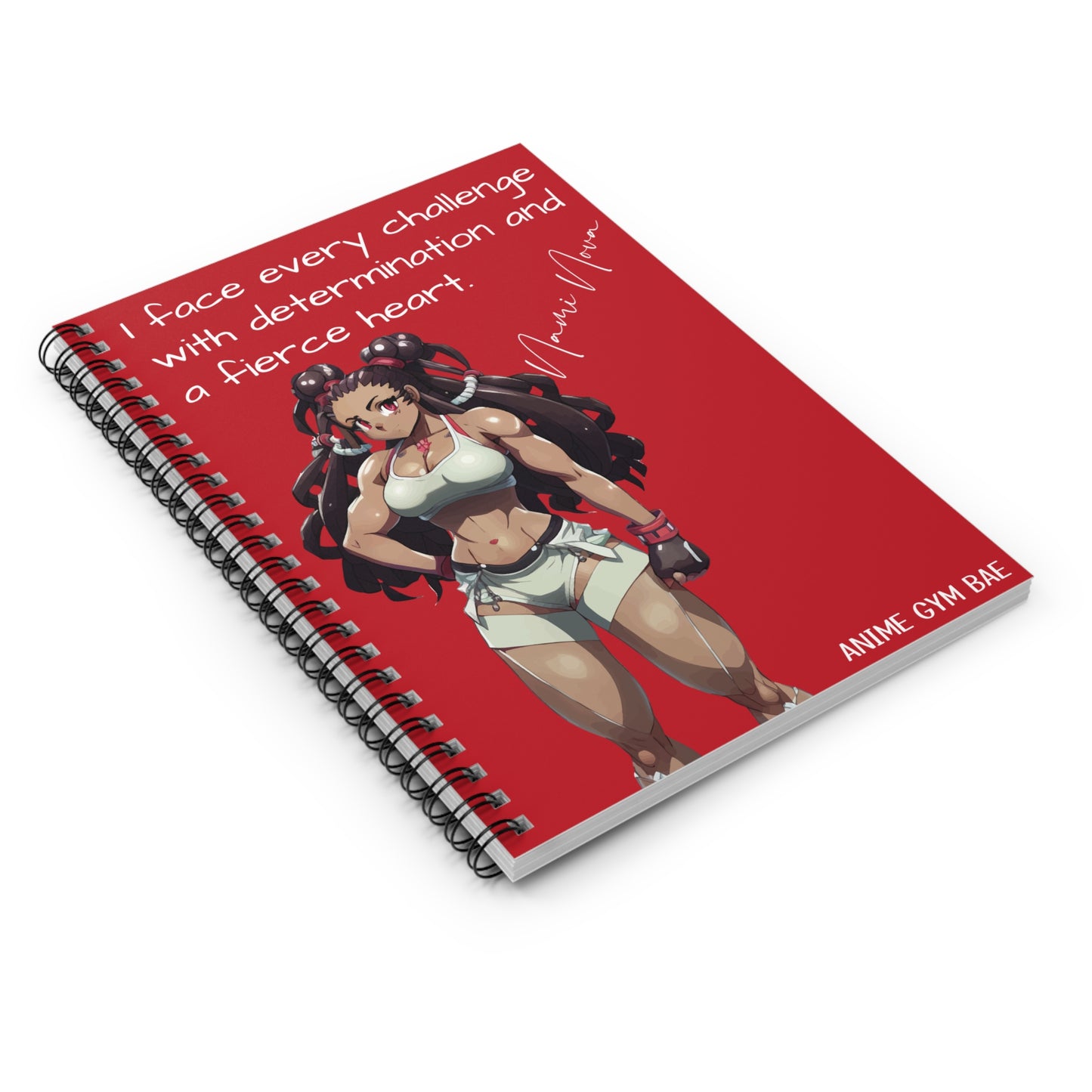 ANIME GYM BAE Spiral Notebook Ft. Gym Bae Nami Nova