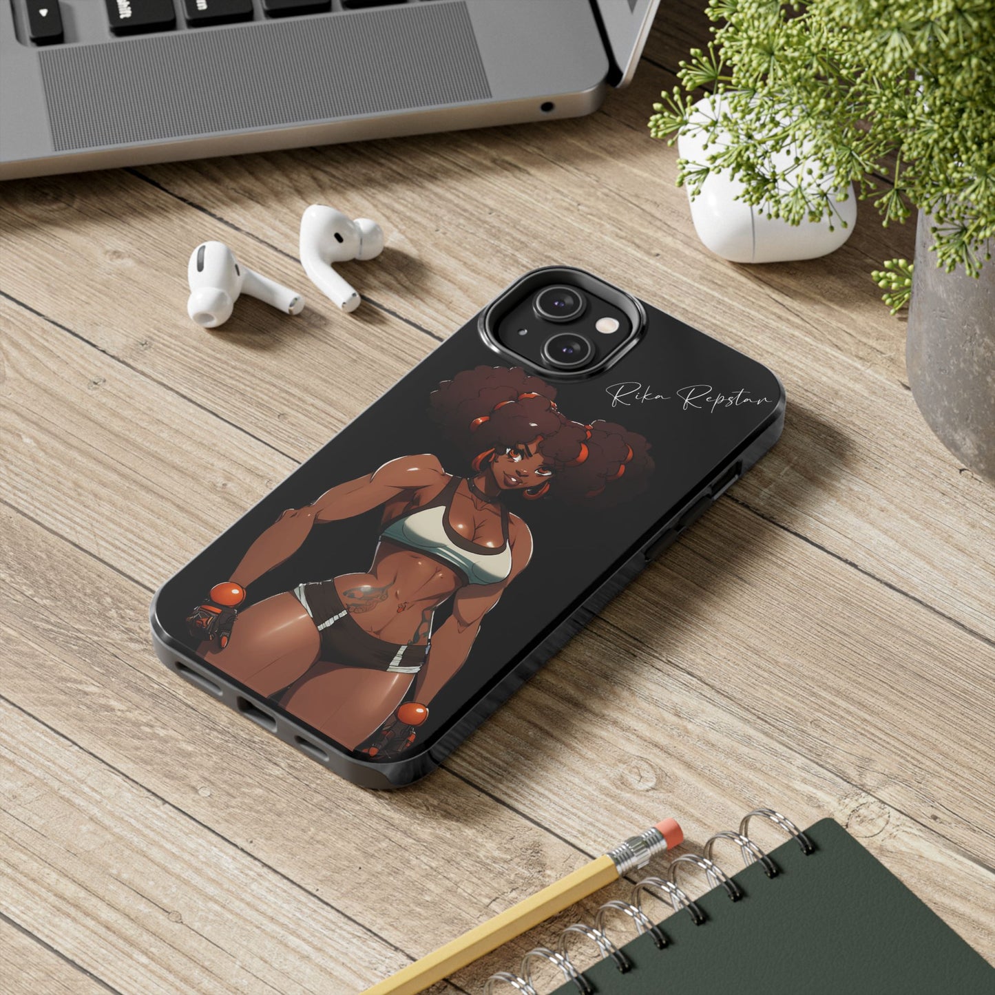 ANIME GYM BAE iPhone Case – Featuring Gym Bae Rika Repstar