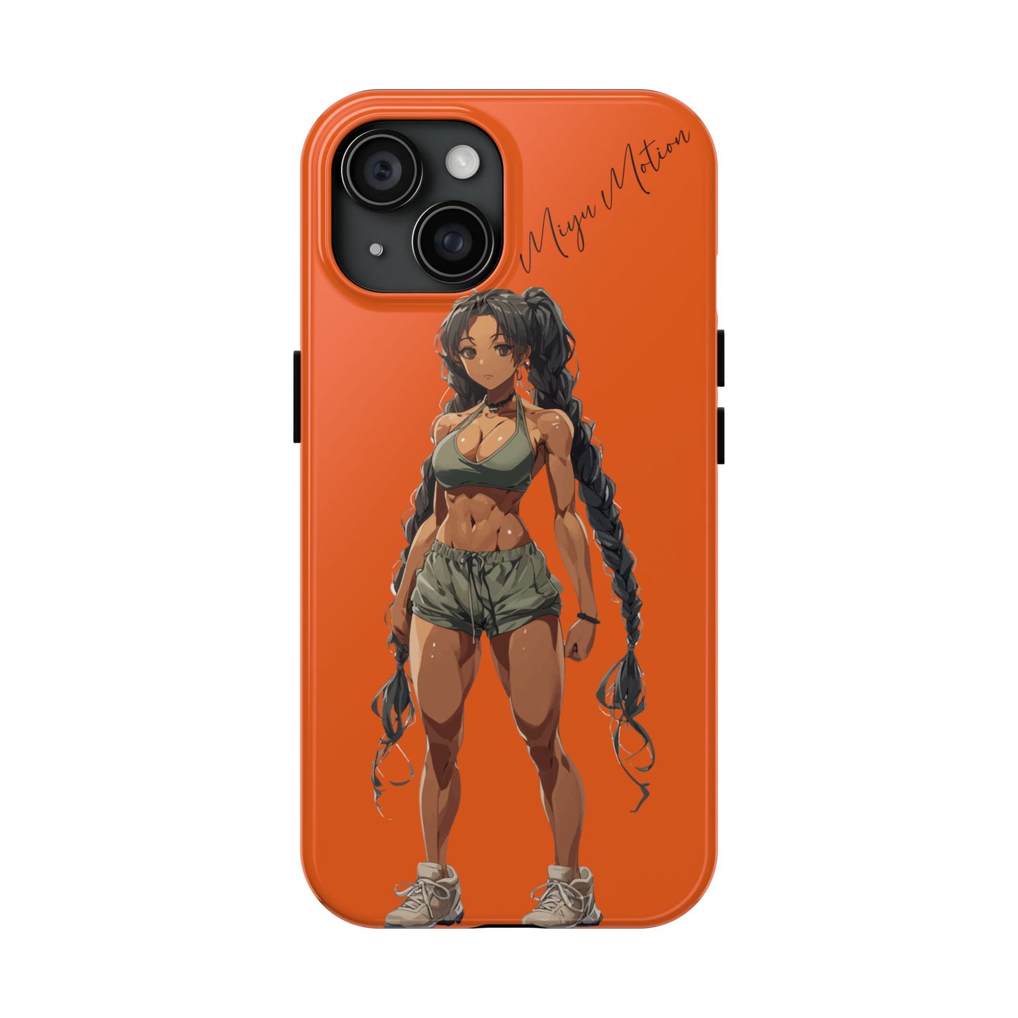ANIME GYM BAE iPhone Case Featuring Gym Bae Miyu Motion