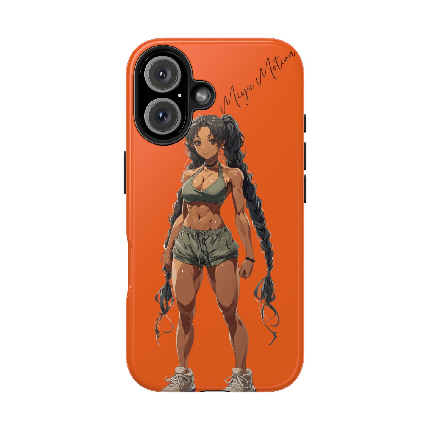 ANIME GYM BAE iPhone Case Featuring Gym Bae Miyu Motion