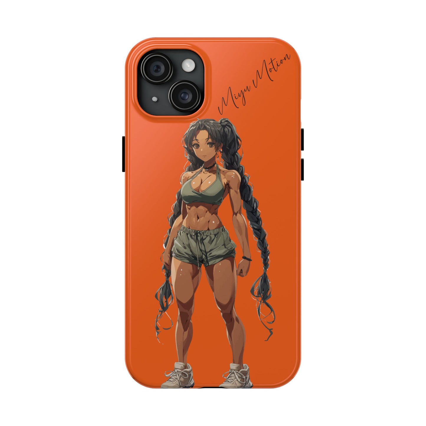 ANIME GYM BAE iPhone Case Featuring Gym Bae Miyu Motion