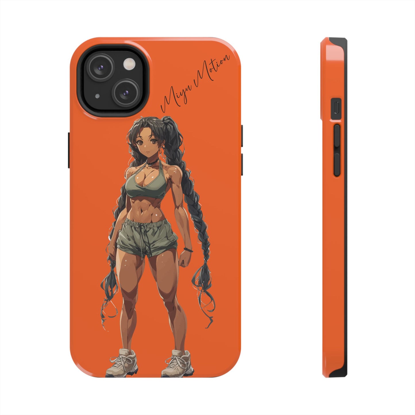 ANIME GYM BAE iPhone Case Featuring Gym Bae Miyu Motion
