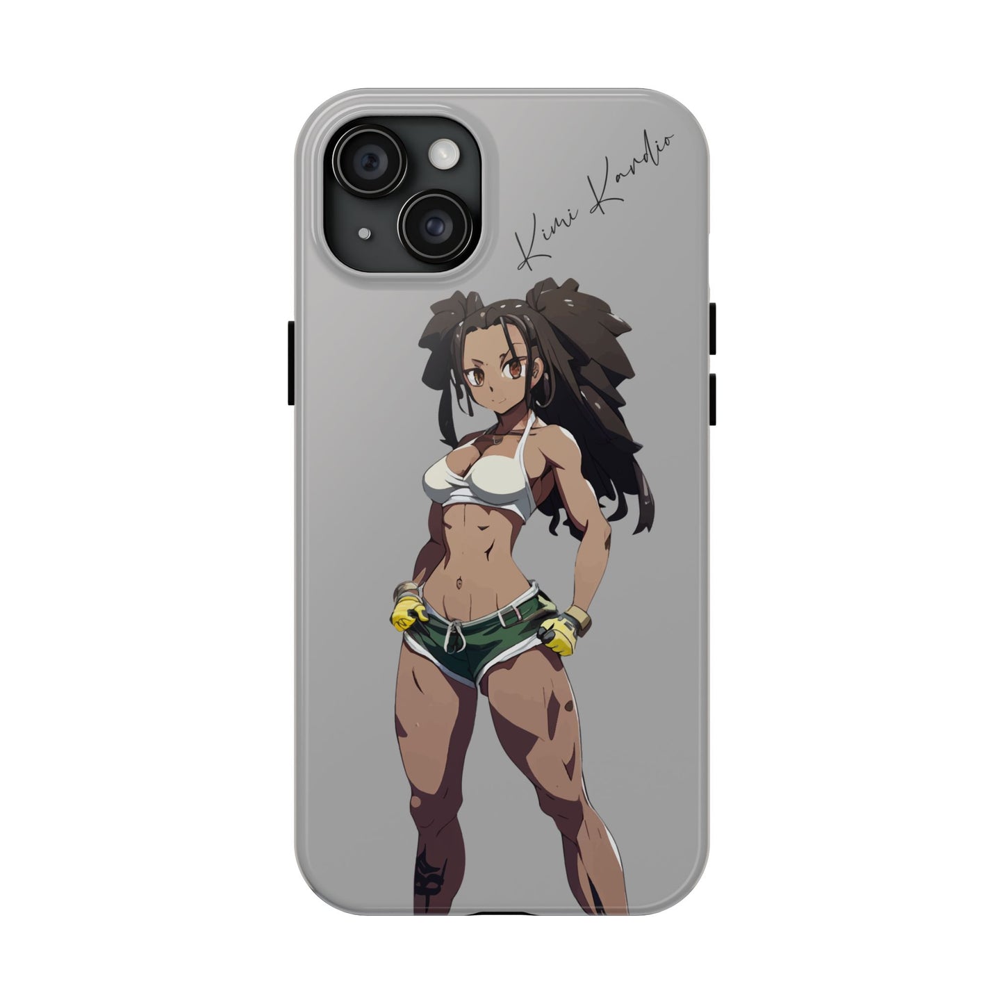 ANIME GYM BAE iPhone Case Featuring Gym Bae Kimi Kardio
