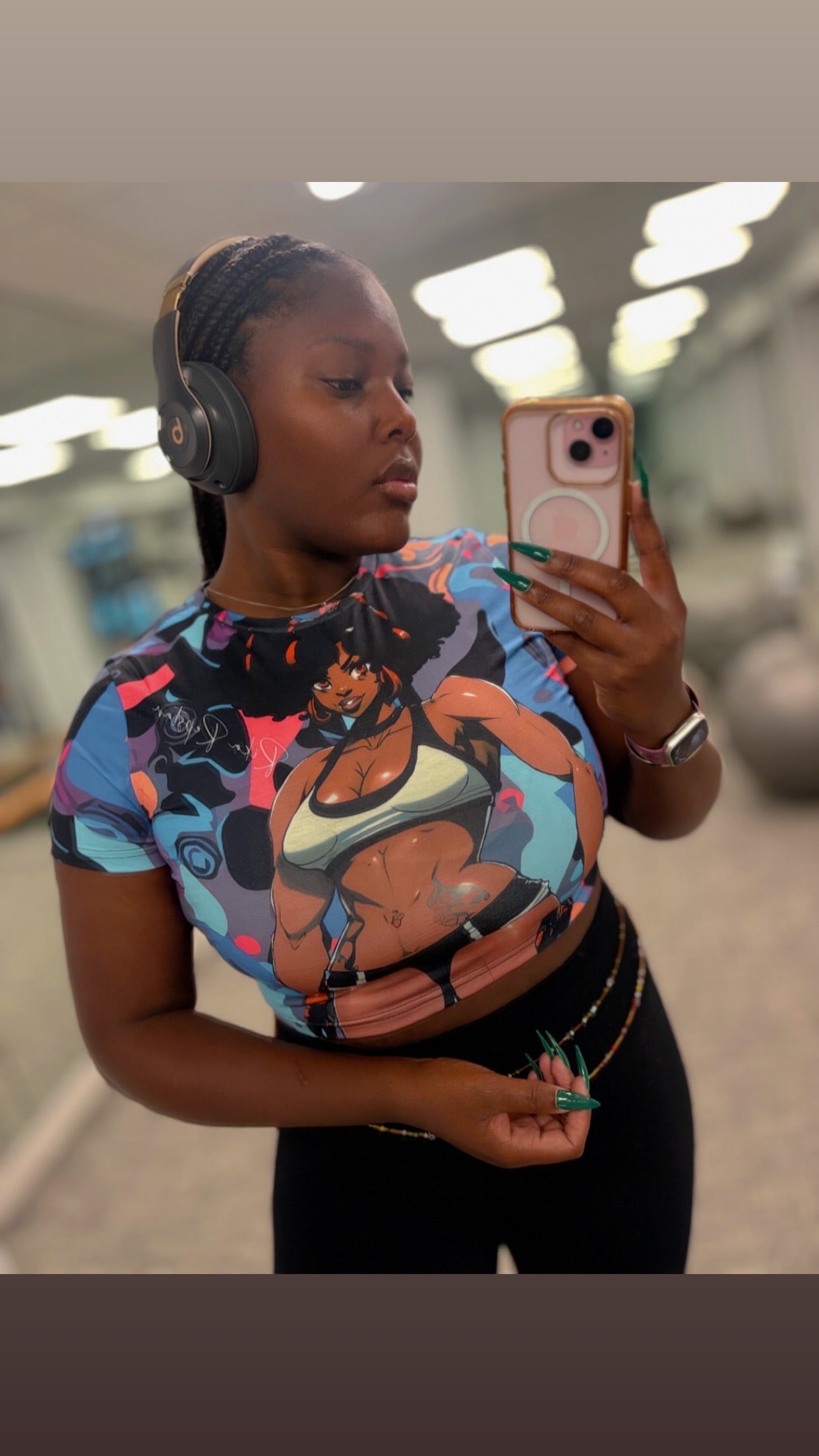Anime Gym Bae™ Limited Edition Crop Top – Rika Repstar