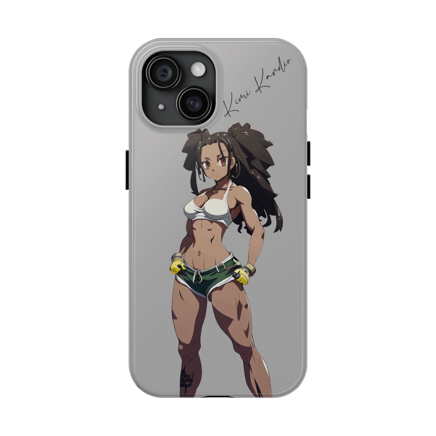 ANIME GYM BAE iPhone Case Featuring Gym Bae Kimi Kardio