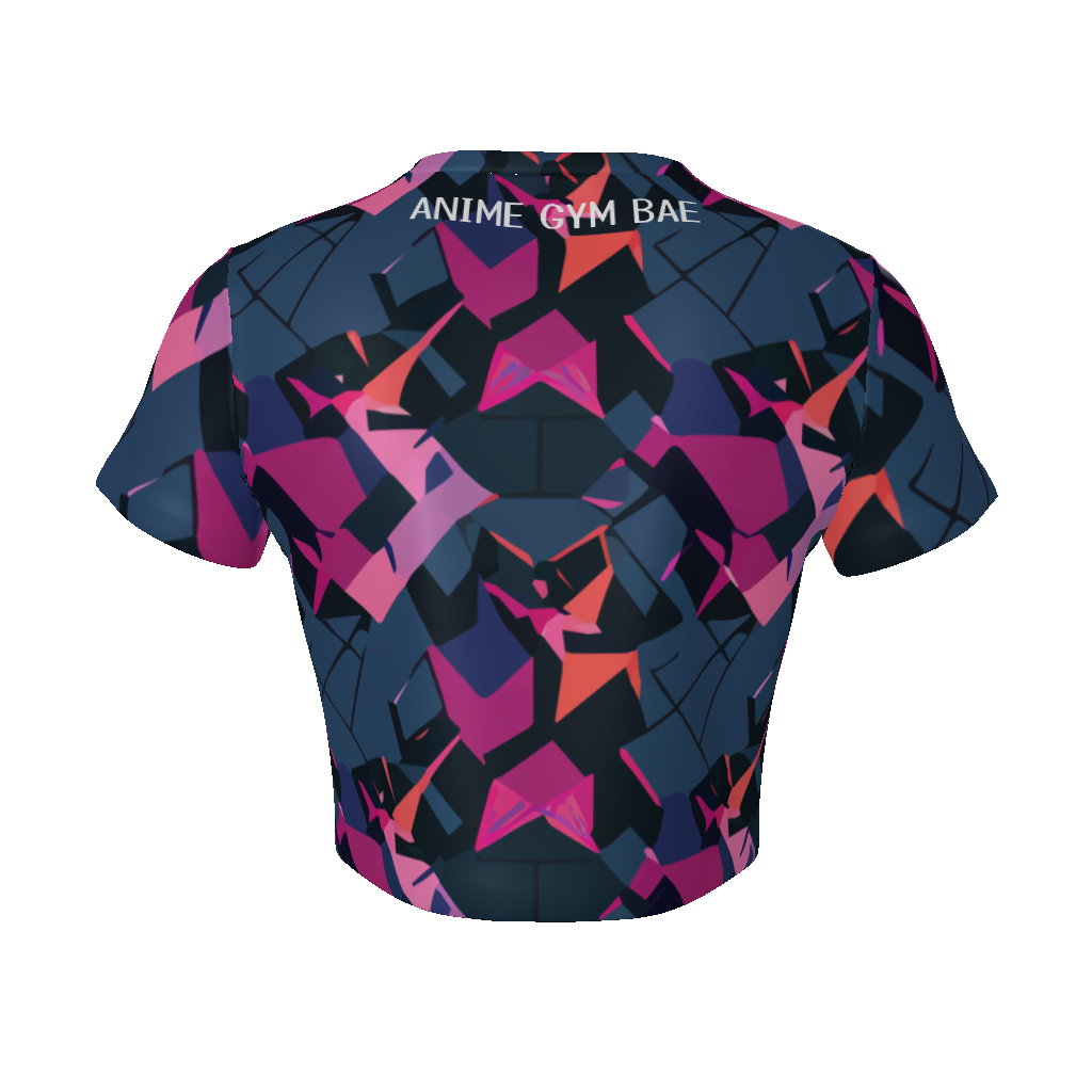 Anime Gym Bae™ Limited Edition Crop Top – Mika Motion