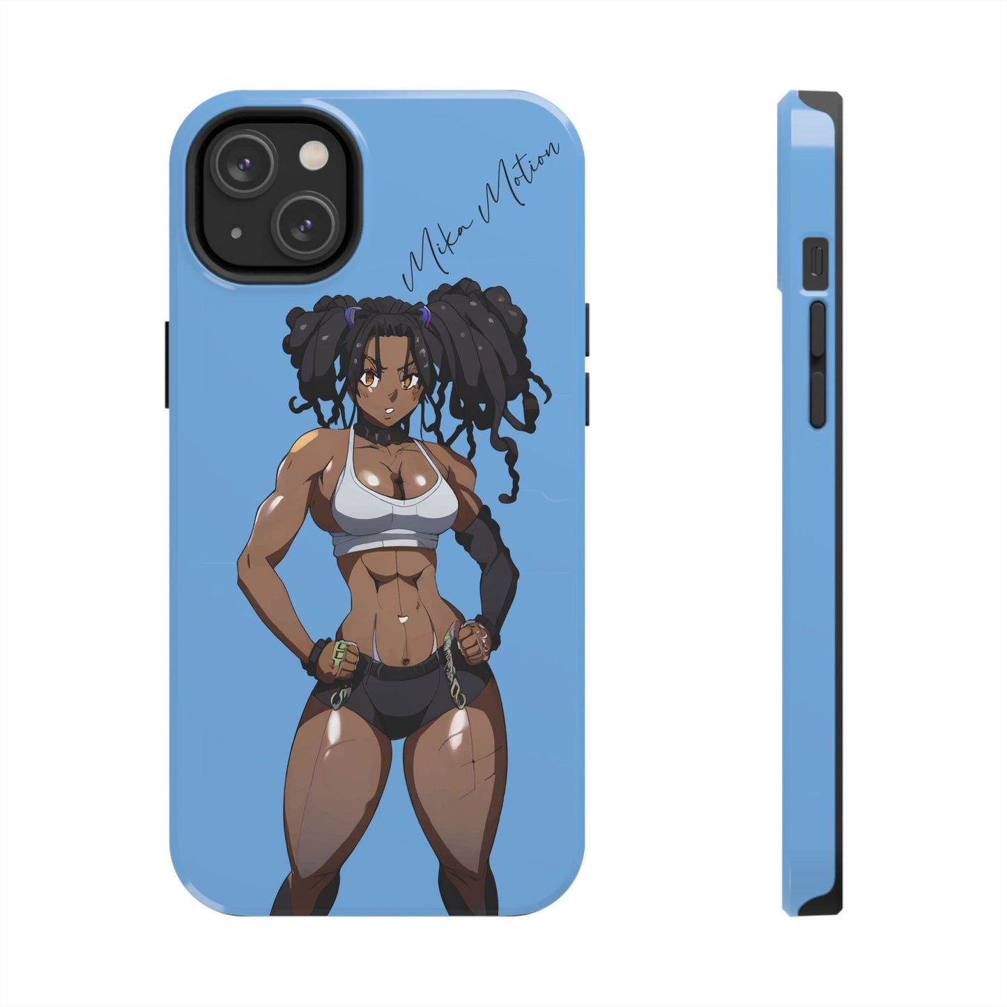 Anime Gym Bae iPhone Case Featuring Gym Bae Mika Motion