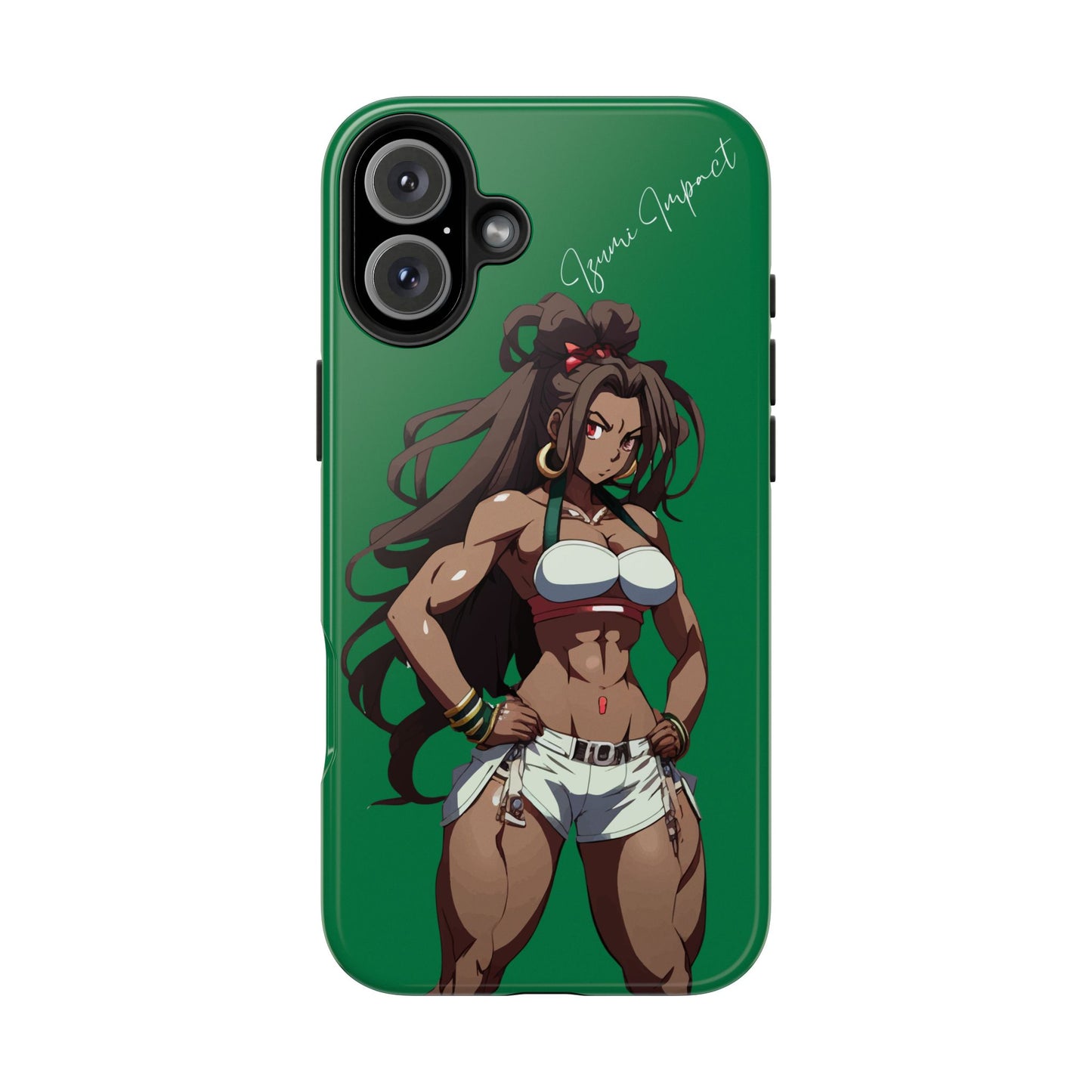 Anime Gym Bae iPhone Case Featuring Gym Bae Izumi Impact