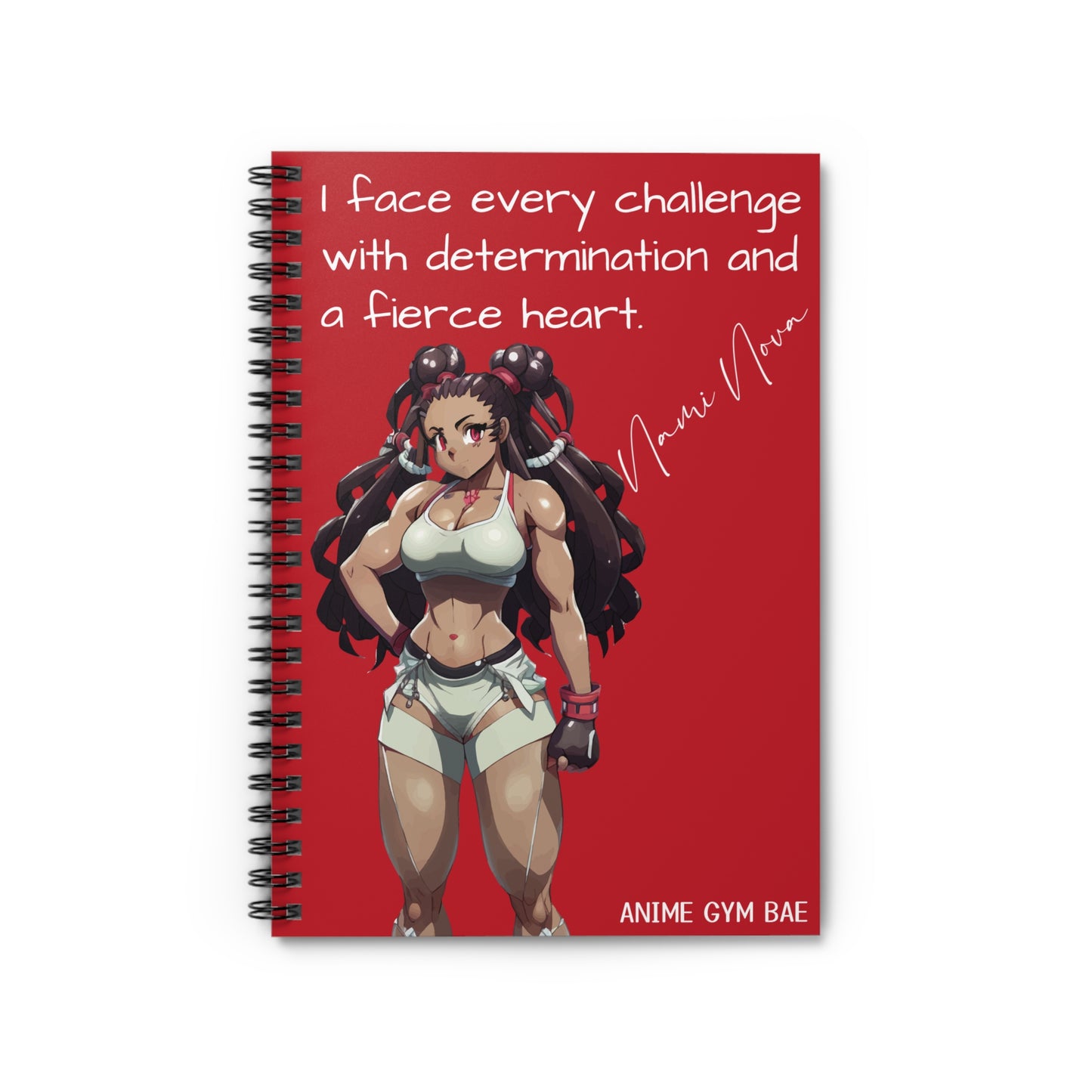 ANIME GYM BAE Spiral Notebook Ft. Gym Bae Nami Nova