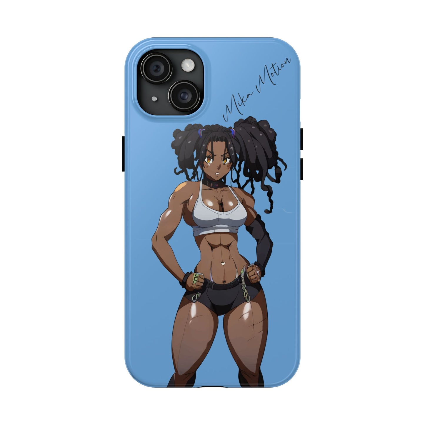 Anime Gym Bae iPhone Case Featuring Gym Bae Mika Motion