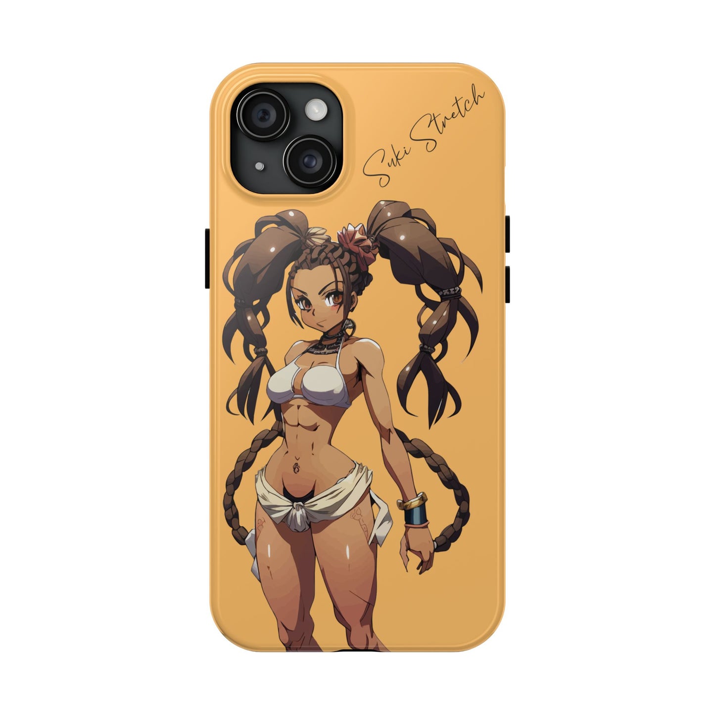 ANIME GYM BAE iPhone Case Featuring Gym Bae Suki Stretch
