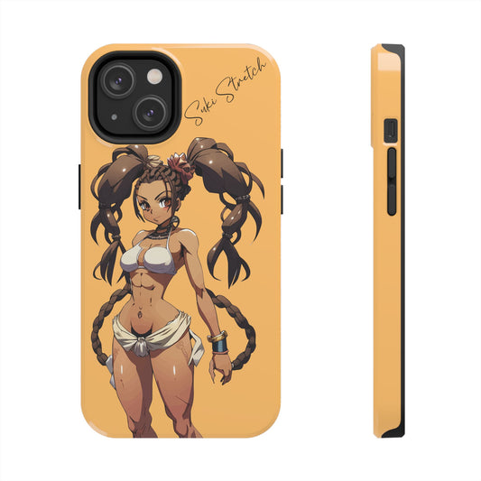 ANIME GYM BAE iPhone Case Featuring Gym Bae Suki Stretch