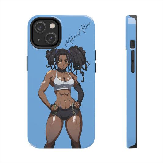 Anime Gym Bae iPhone Case Featuring Gym Bae Mika Motion