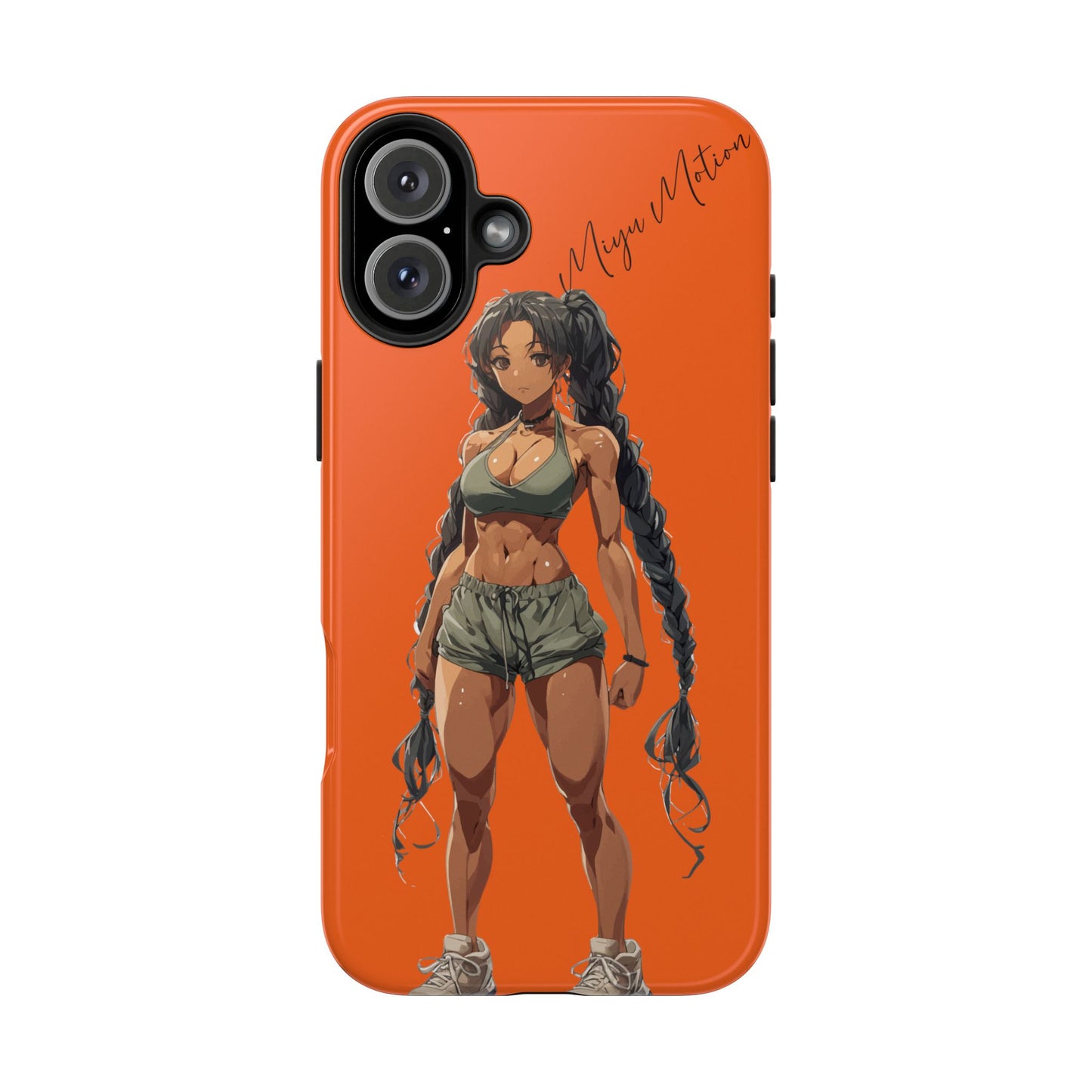 ANIME GYM BAE iPhone Case Featuring Gym Bae Miyu Motion