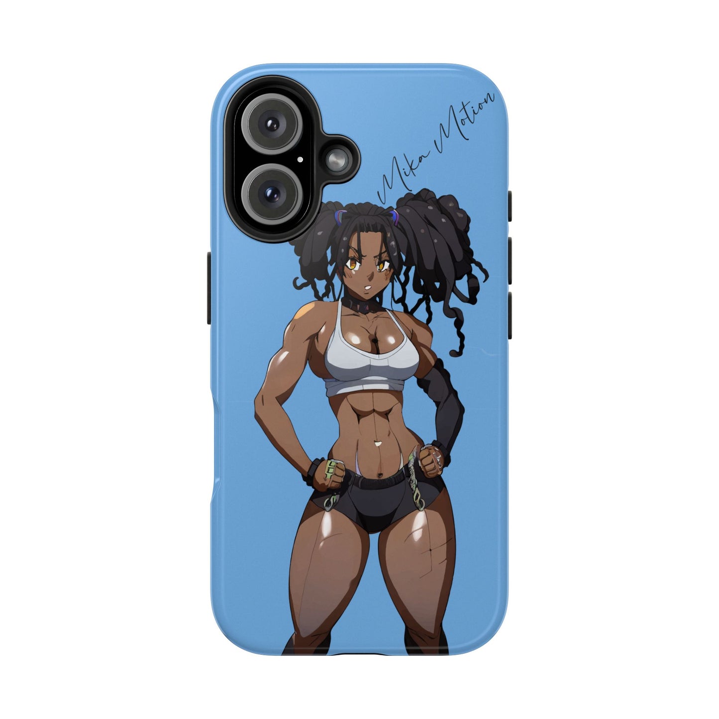 Anime Gym Bae iPhone Case Featuring Gym Bae Mika Motion