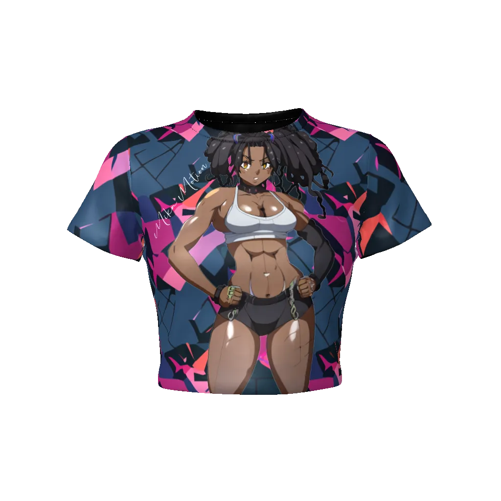 Anime Gym Bae™ Limited Edition Crop Top – Mika Motion